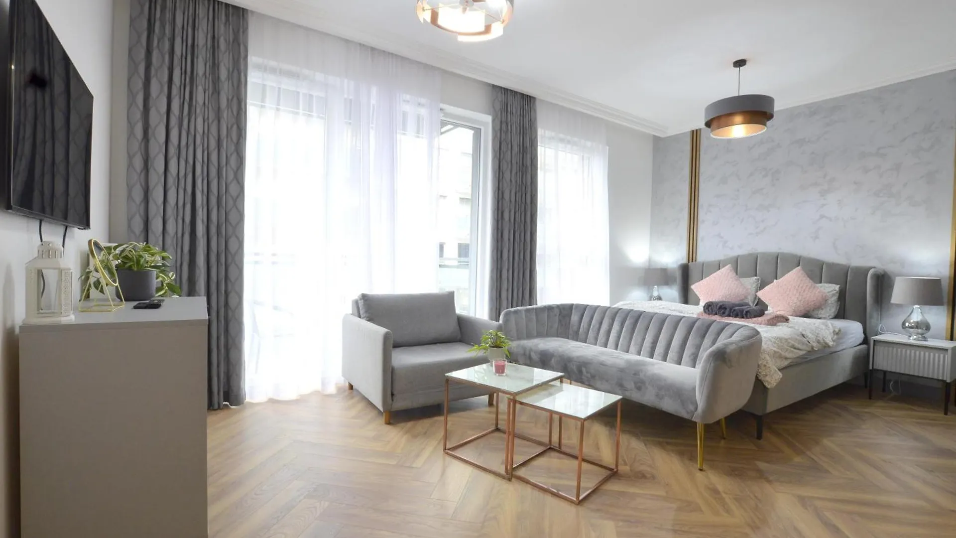 Private Parking, Secure Building - Central Apartments Old Town & Main Station Gdaňsk Polsko